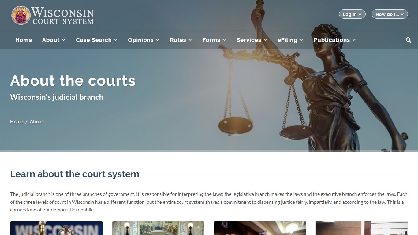 Wisconsin Court System - About the courts